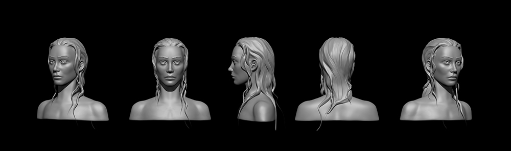 zbrushFaceSculpt